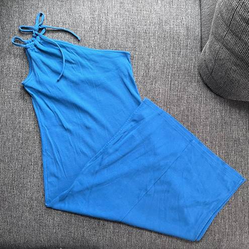 Old Navy NWOT -  Blue One-Shoulder Rib-Knit Dress