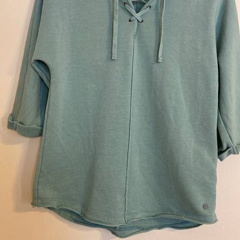 Jag jeans Jag Sea Foam Green Lightweight Pullover Comfy Oversized Lounge Sweatshirt Sz XS