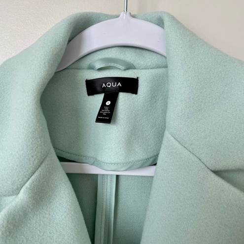 AQUA Women’s Midi Coat Mint S NEW!