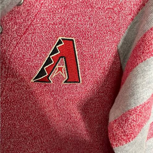 Antigua  Red Arizona Diamondbacks Elbow Patch MLB Pullover Small