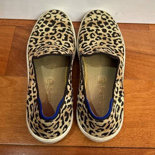 Rothy's  Women Slip On Shoes In Camo Leopard print Size 8