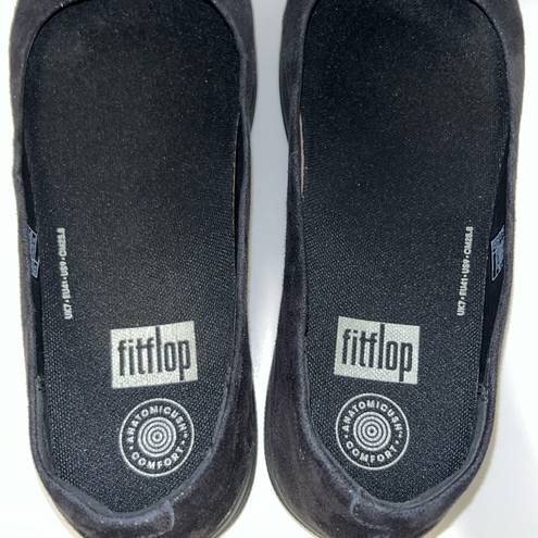 FitFlop  Superballerina Ballet Flats Slip On Shoes Black Women’s 9 Shoes