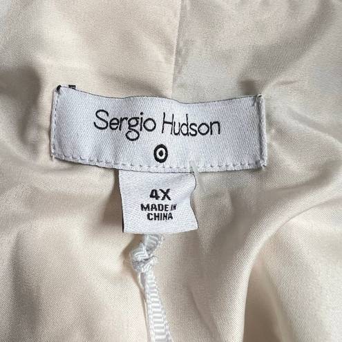 Hudson Sergio  x Target  Zebra  Print Trench Coat  Size 4X