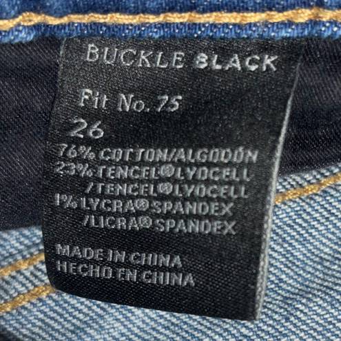Buckle Black  Fit No. 75 Cuffed Stretch Short size 26