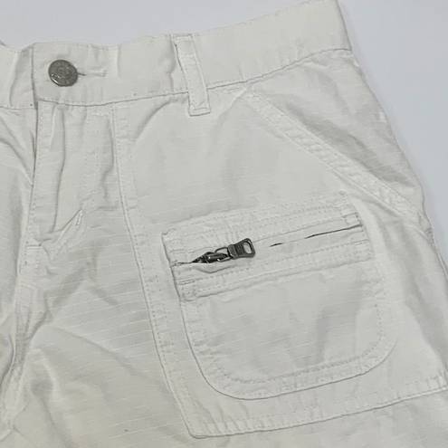 Polo  Jeans Company Ralph Lauren White Cargo Cotton Short