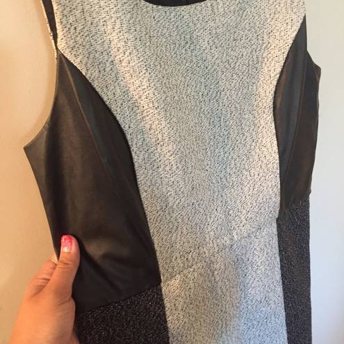 Kensie  Wool Work Gray and Black dress