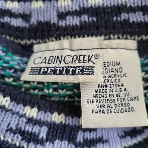 Cabin creek  Crewneck Floral Sweater Vintage