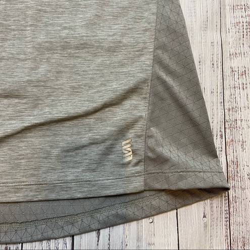 Second Skin  Gray Racerback Tank Top. Size XS