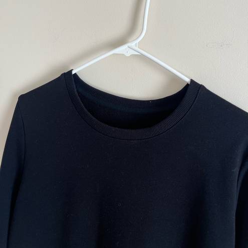 Zyia  Black Crewneck Pullover Sweatshirt- Women’s size M