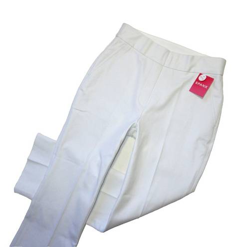 Spanx NWT  20373Q Kick Flare in Classic White Pull-on Crop Pants XS Petite