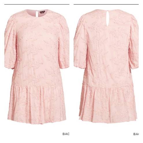 City Chic  Crystal Pink Layla Babydoll Dress Sz.M(18) NWT