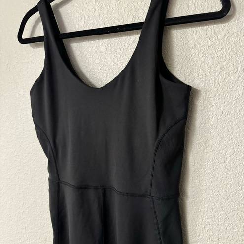 One Piece Move Theology Black Jumpsuit  Activewear size medium