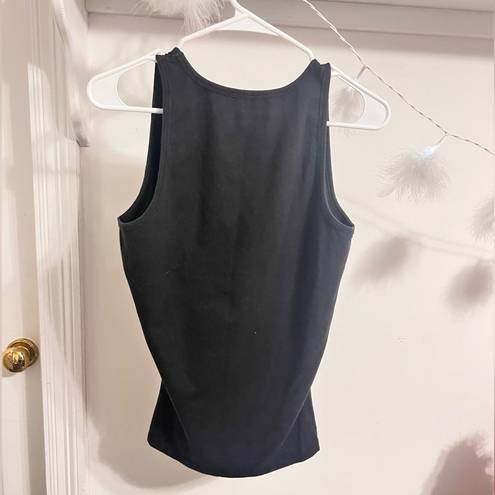 Spanx WILL NOT TAKE LESS  Semi-Compression Black Tank Top