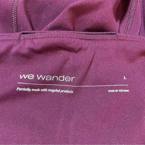 Luna We Wander Compression  7/8 Pocket Performance Legging Purple