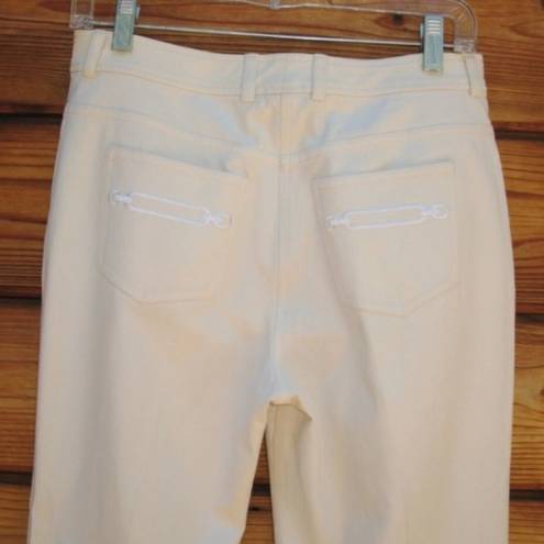 St. John  by Marie Gray Boot Cut Beige Jeans