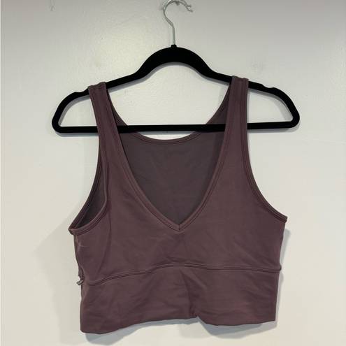 Lululemon  purple power pivot tank