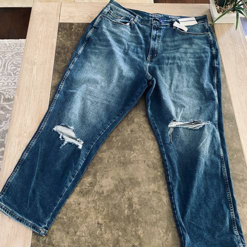 Arizona Jean Company Arizona highest rise semi relaxed fit with tapered leg mom jeans