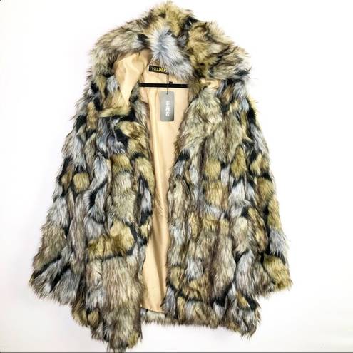 Fillinuo faux fur hooded coat Size undefined