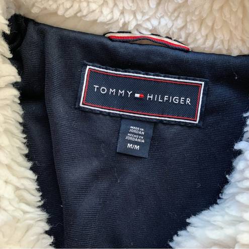 Tommy Hilfiger  White Sherpa Jacket M