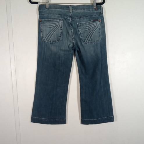 7 For All Mankind Dojo Capri jeans size 28 women