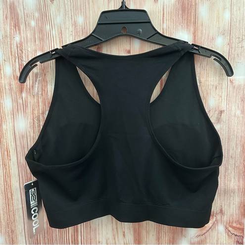 32 Degrees Heat 32 Degrees Black Seamless Racerback Sports Bra