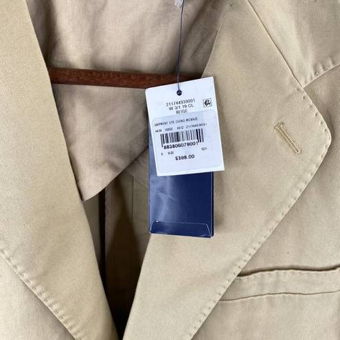 Polo  Ralph Lauren Khaki Mckenzie Twill Blazer Sports Jacket Size 6