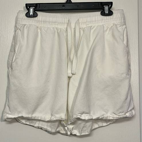 Lounge Women's Venroy Sydney White High Waisted  Short Size Med GUC #2419