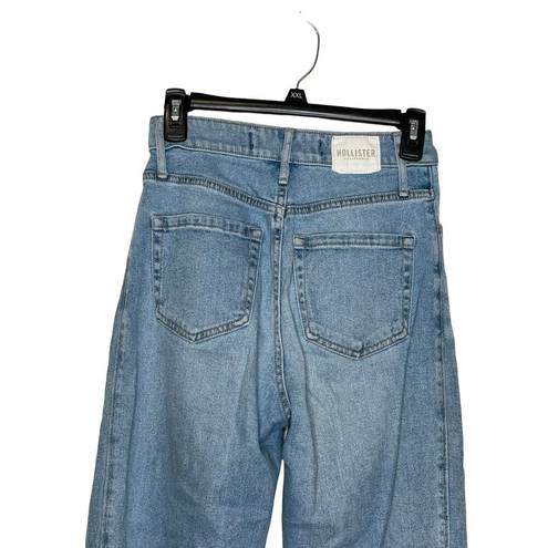 Hollister  Women's Jeans Vintage Stretch Ultra High-Rise Dad Denim Blue Sz. 25