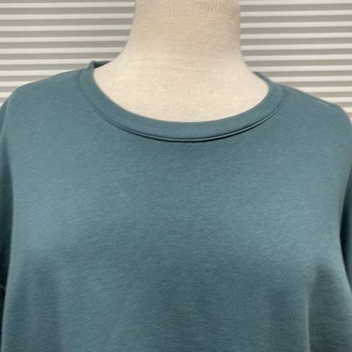 Wishlist  NWT Green Peplum Sweatshirt Size M/L