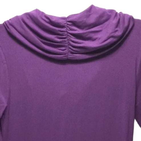 Krass&co NY& Purple Knit blouse top Small