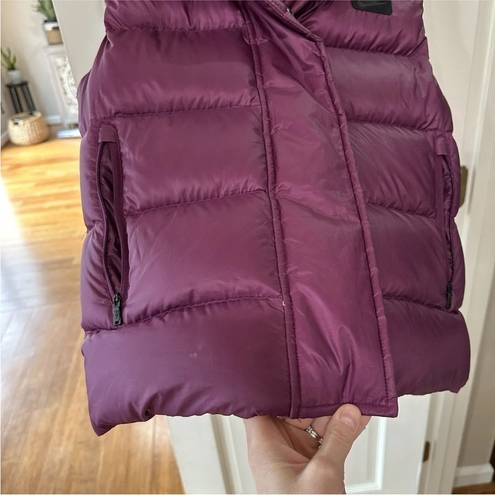 Nike  uptown 550 puffer vest purple size s