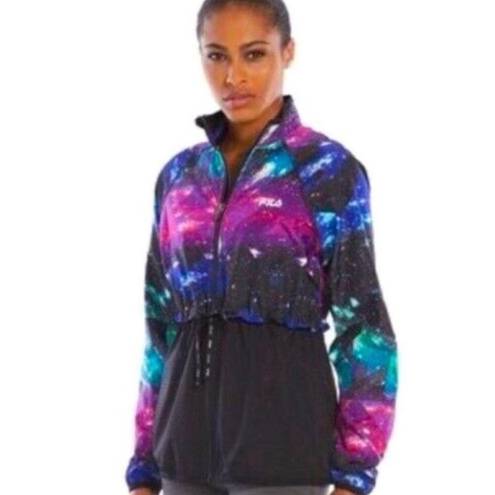 FILA Colorful light weight Galaxy Windbreaker size lg