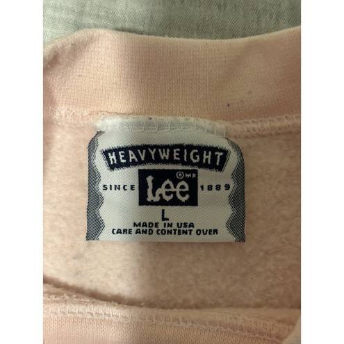 Lee VTG Teacher Heavyweight  Womens Size L Sweatshirt Teaching Learning Growing