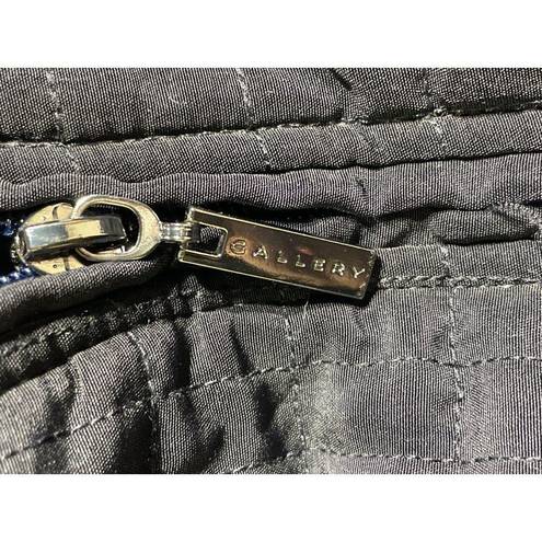 Gallery  Quilted Lined Midweight Barn Coat Lined Zipper Closure Midnight Blue 1X