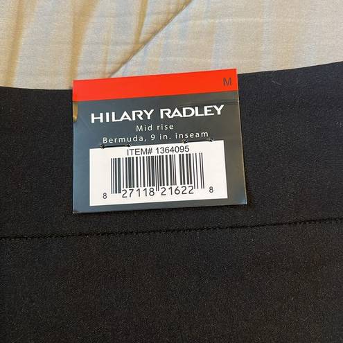 Hilary Radley  Woman’s Bermuda Black Shorts NWT