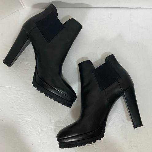 ALLSAINTS  black ankle booties