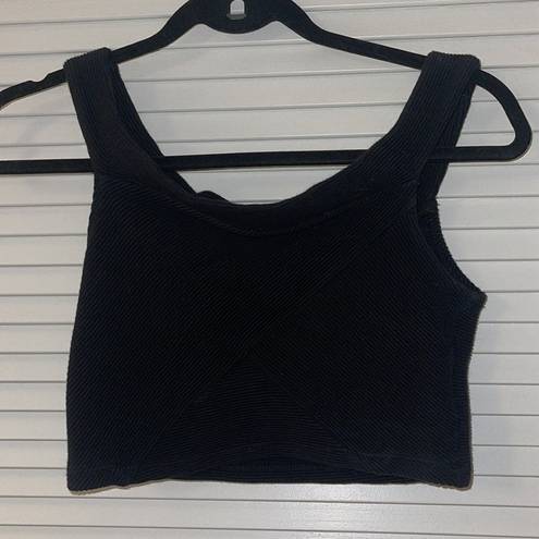 Guess  black off shoulder crop