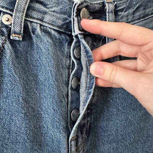 Everlane The 90s Cheeky Jean High Waist Button Fly Size 24