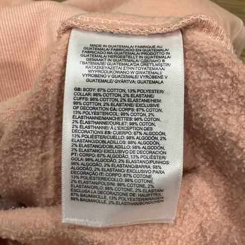 The North Face  Garment Dye Mock Neck Pullover Evening Sand Pink Women’s Small