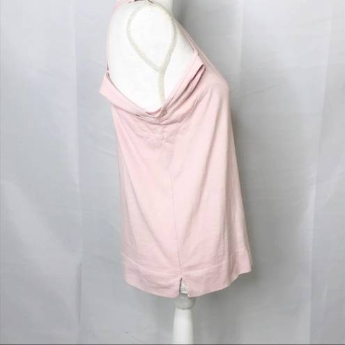 Vimmia  cold shoulder pink tank top NWT TB1