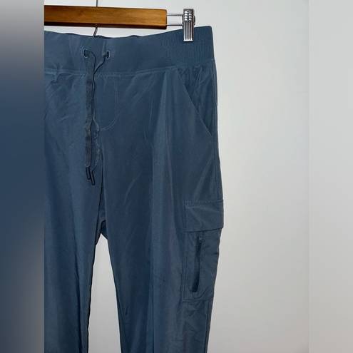 All In Motion Pre-Owned MD  Blue Cargo Joggers
