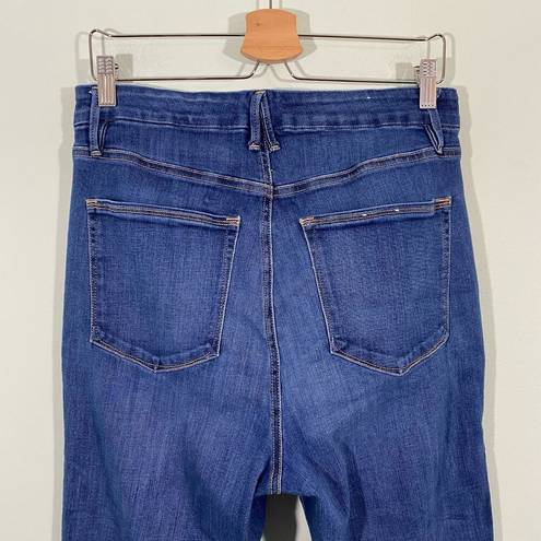 Good American  Women's Blue Classic High Rise Straight Leg Jeans Size 15