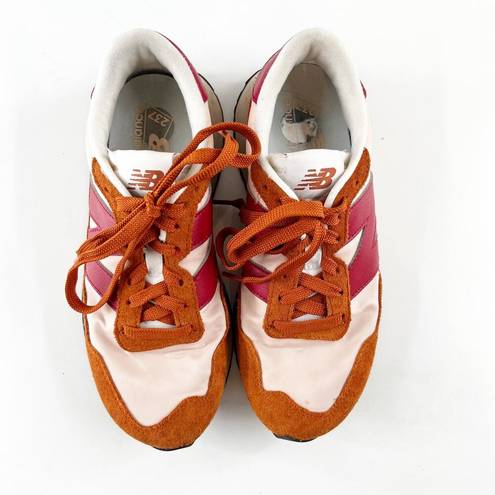 New Balance  237 Low Top Running Sneakers Rust Oxide Pink Sand Crimson US 7.5