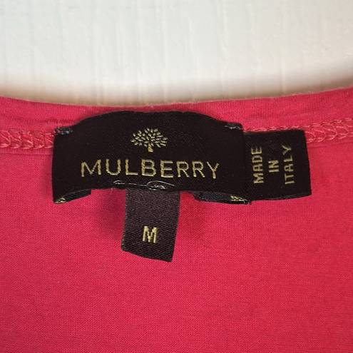 Mulberry Women's  Pink Basic Pullover Shirt Blouse Size Med #7554