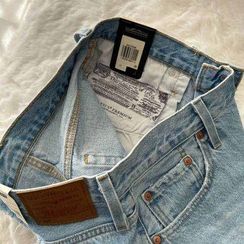 Levi’s ® 501 Original Cutoff High Waisted Denim Short Vintage Denim Light