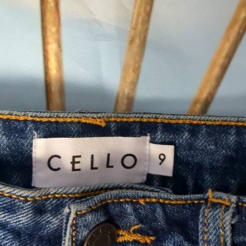 Cello  distressed high waist jeans size 9