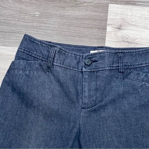 Krass&co Bass & . Women’s Charcoal Straight Mid Rise Denim Pants Size 8