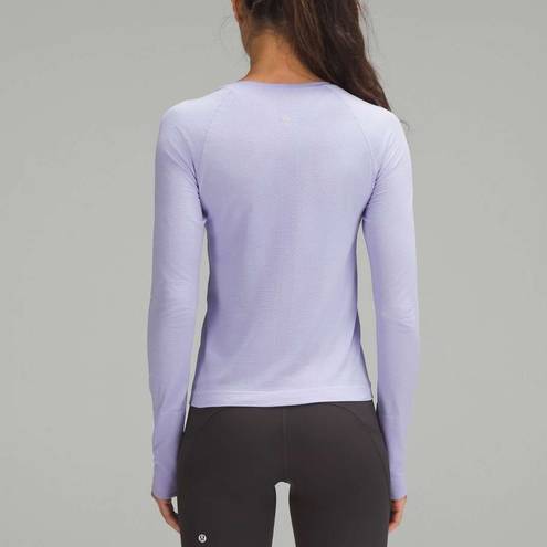 Lululemon Lilac Smoke Swiftly Tech Long Sleeve Shirt 2.0 *Race Length 