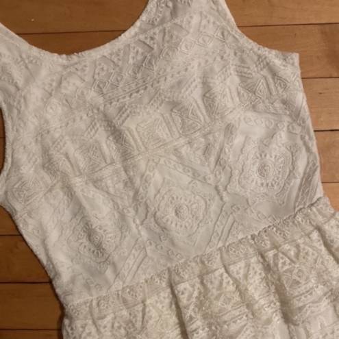 American Eagle  Outfitters Lace Peplum Dress