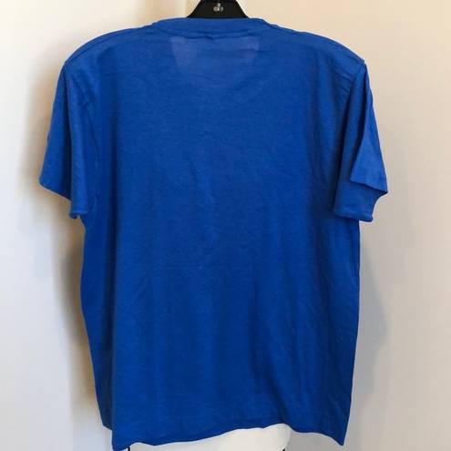 Krass&co Lost & Found Drama  VTG Screen Stars Blue Graphic T-shirt